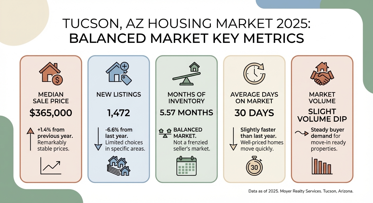 Tucson Arizona November 2025 Housing Market Data